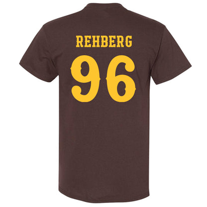 Wyoming - NCAA Football : Henry Rehberg - Classic Shersey T-Shirt-1