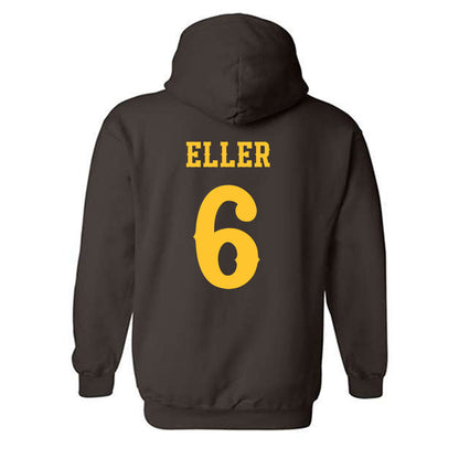 Wyoming - NCAA Football : Evan Eller - Classic Shersey Hooded Sweatshirt-1