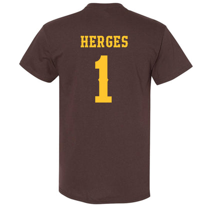 Wyoming - NCAA Women's Soccer : Julia Herges - Classic Shersey T-Shirt-1