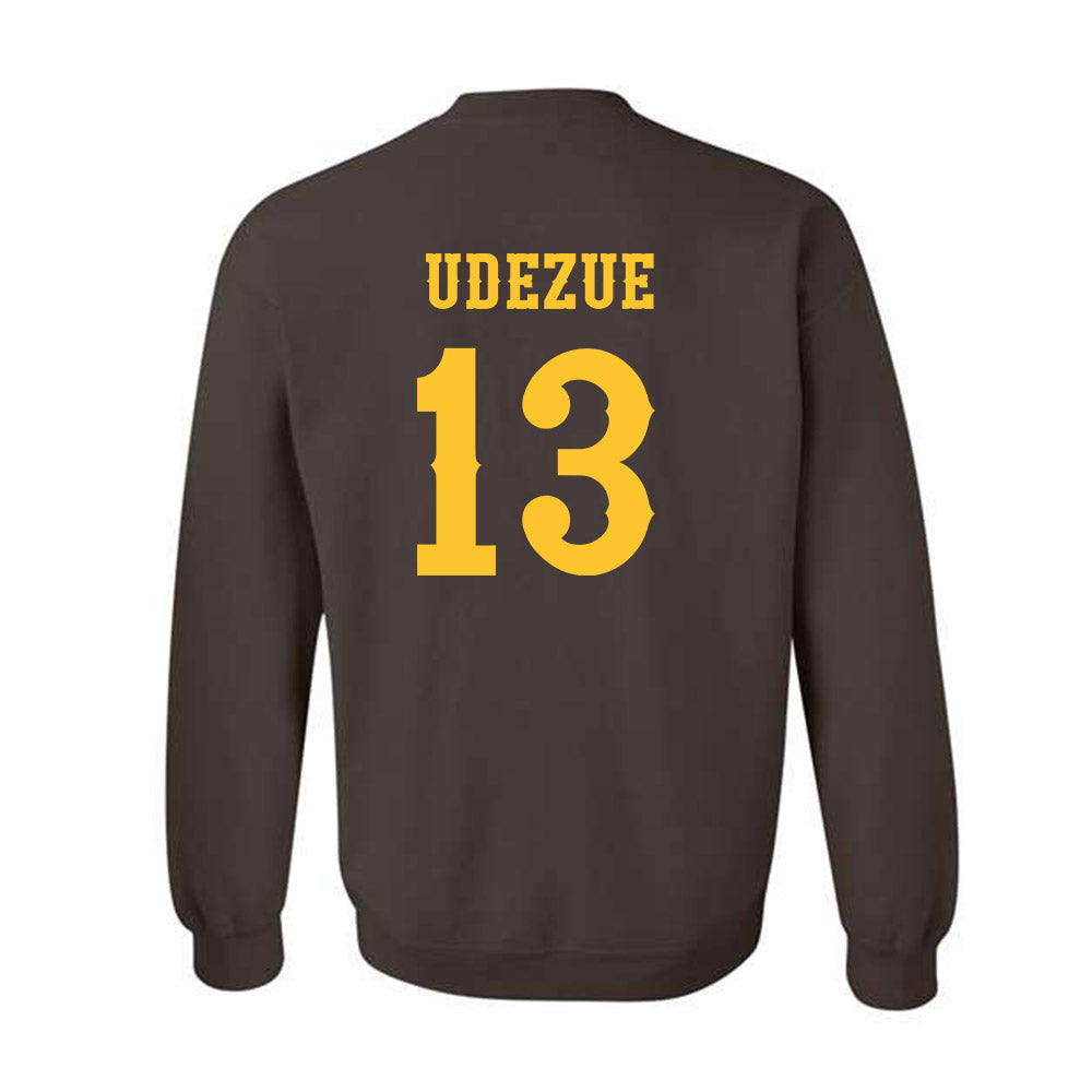Wyoming - NCAA Women's Volleyball : Evelyn Udezue - Classic Shersey Crewneck Sweatshirt-1