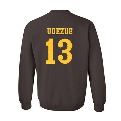 Wyoming - NCAA Women's Volleyball : Evelyn Udezue - Classic Shersey Crewneck Sweatshirt-1