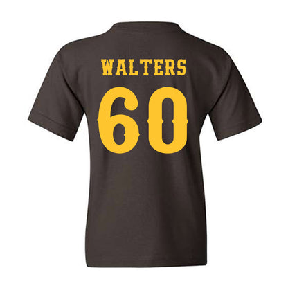 Wyoming - NCAA Football : Wyatt Walters - Classic Shersey Youth T-Shirt-1