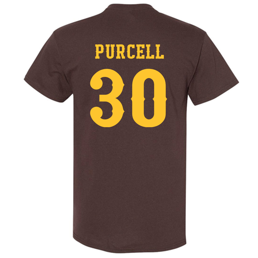 Wyoming - NCAA Football : Lafai Purcell - Classic Shersey T-Shirt-1