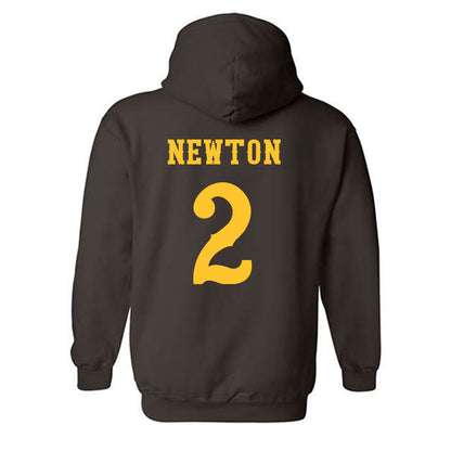 Wyoming - NCAA Men's Basketball : Kobe Newton - Classic Shersey Hooded Sweatshirt