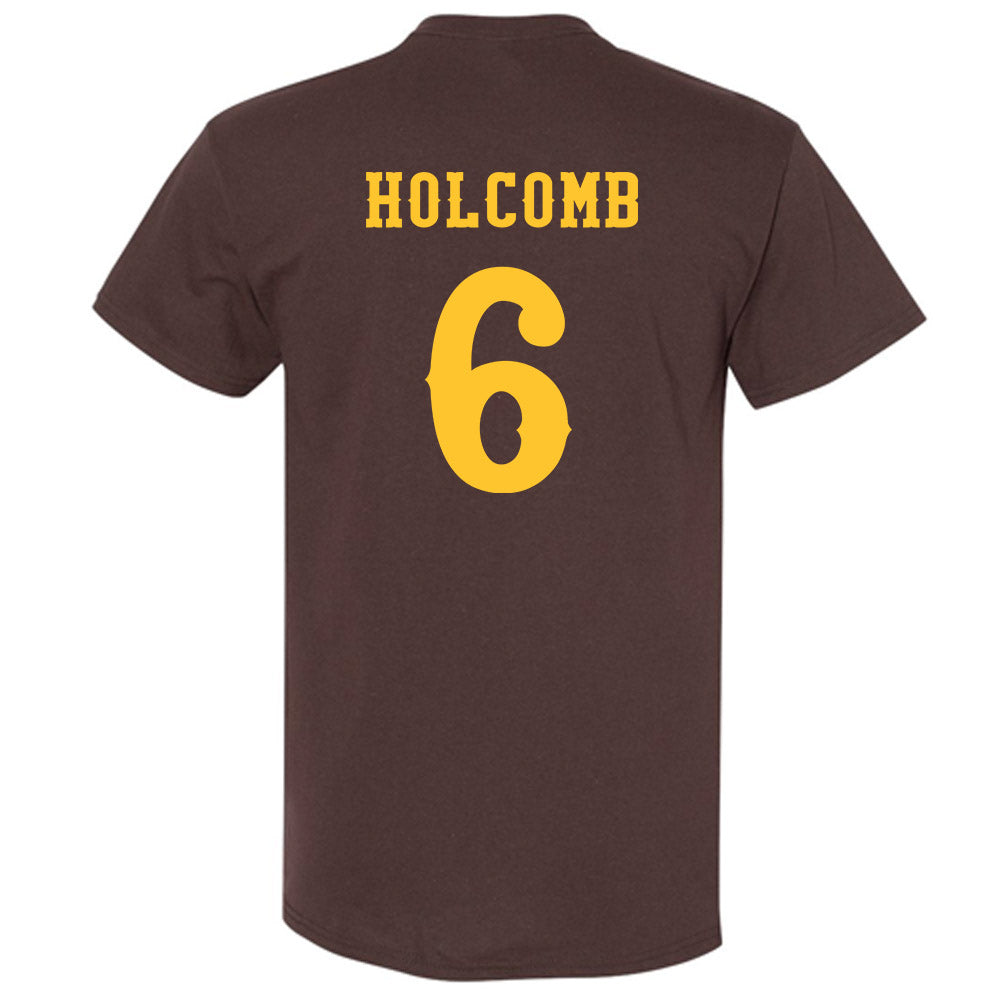 Wyoming - NCAA Women's Volleyball : Sarah Holcomb - Classic Shersey T-Shirt-1