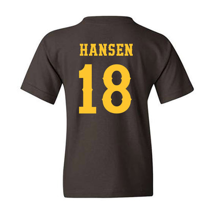Wyoming - NCAA Women's Soccer : Rachel Hansen - Classic Shersey Youth T-Shirt-1