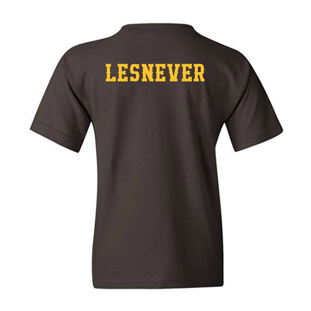 Wyoming - NCAA Women's Swimming & Diving : Ella Lesnever - Classic Shersey Youth T-Shirt-1