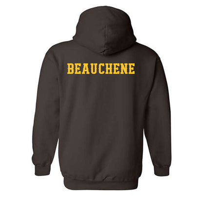 Wyoming - NCAA Women's Swimming & Diving : Katherine Beauchene - Classic Shersey Hooded Sweatshirt-1