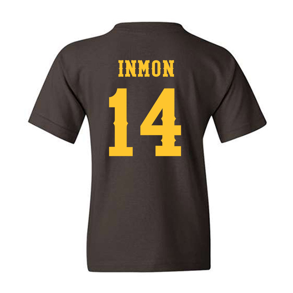 Wyoming - NCAA Football : Bj Inmon - Classic Shersey Youth T-Shirt-1