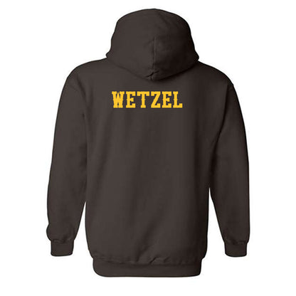 Wyoming - NCAA Men's Cross Country : Habtamu Wetzel - Classic Shersey Hooded Sweatshirt-1
