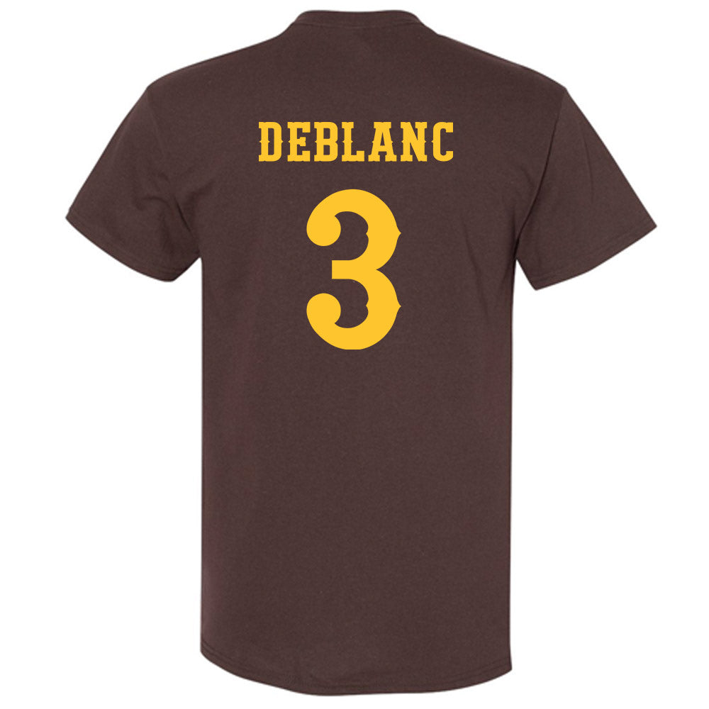 Wyoming - NCAA Football : Deion DeBlanc - Classic Shersey T-Shirt-1