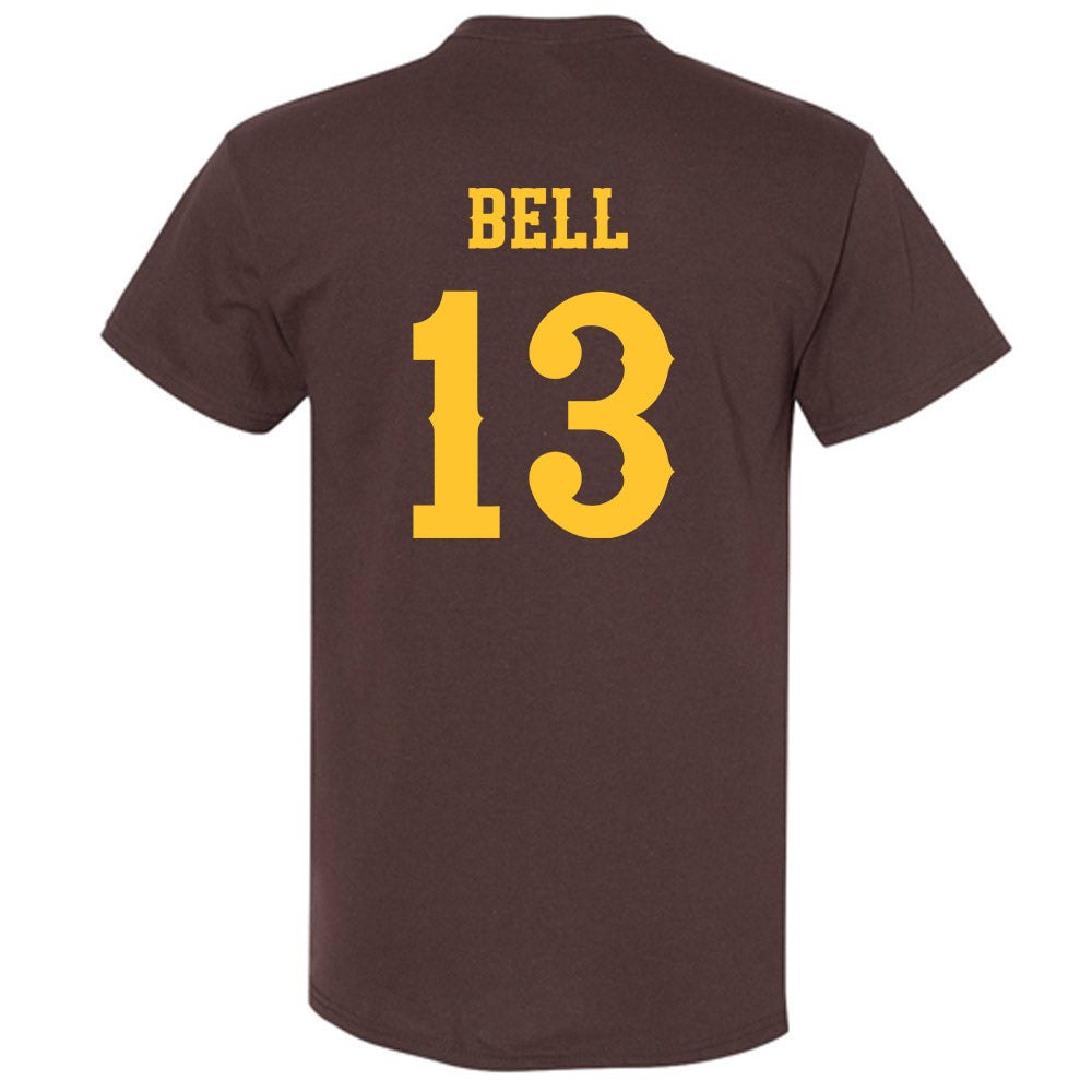 Wyoming - NCAA Football : Ian Bell - Classic Shersey T-Shirt-1