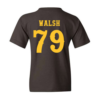Wyoming - NCAA Football : Jack Walsh - Classic Shersey Youth T-Shirt