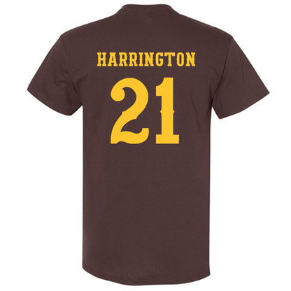 Wyoming - NCAA Women's Basketball : Katie Harrington - Classic Shersey T-Shirt-1