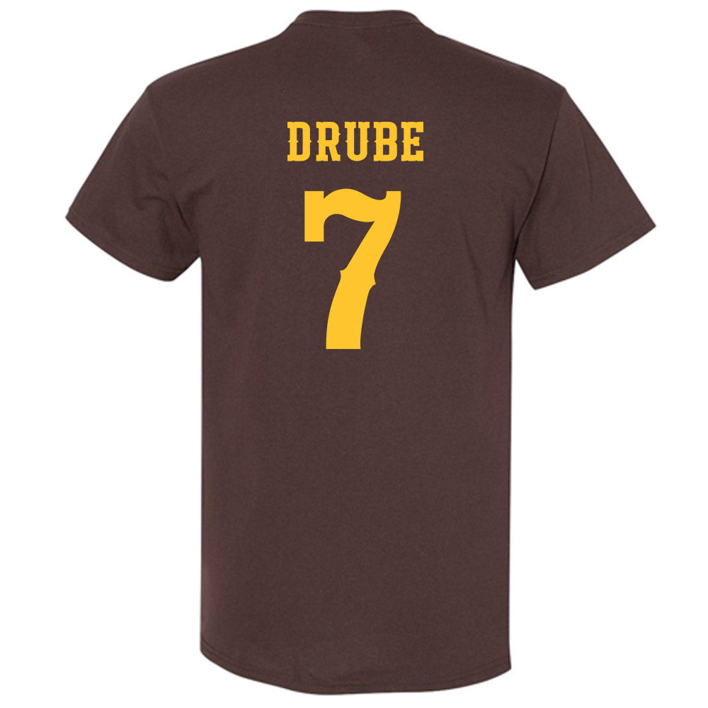Wyoming - NCAA Football : Mason Drube - Classic Shersey T-Shirt-1