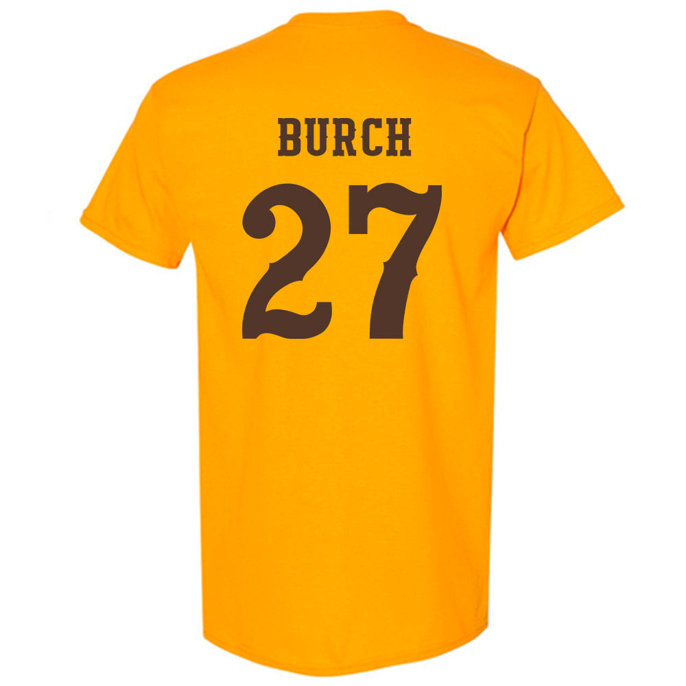 Wyoming - NCAA Football : Dontae Burch - Classic Shersey T-Shirt-1
