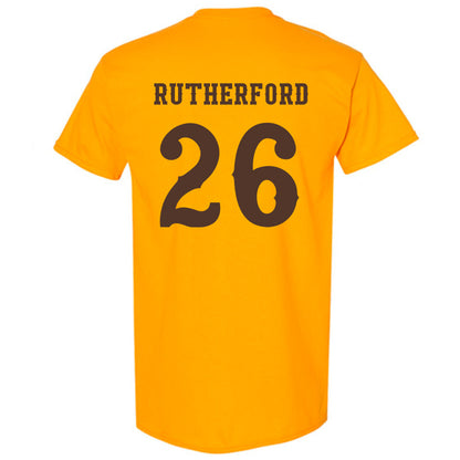 Wyoming - NCAA Football : Gary Rutherford - Classic Shersey T-Shirt-1