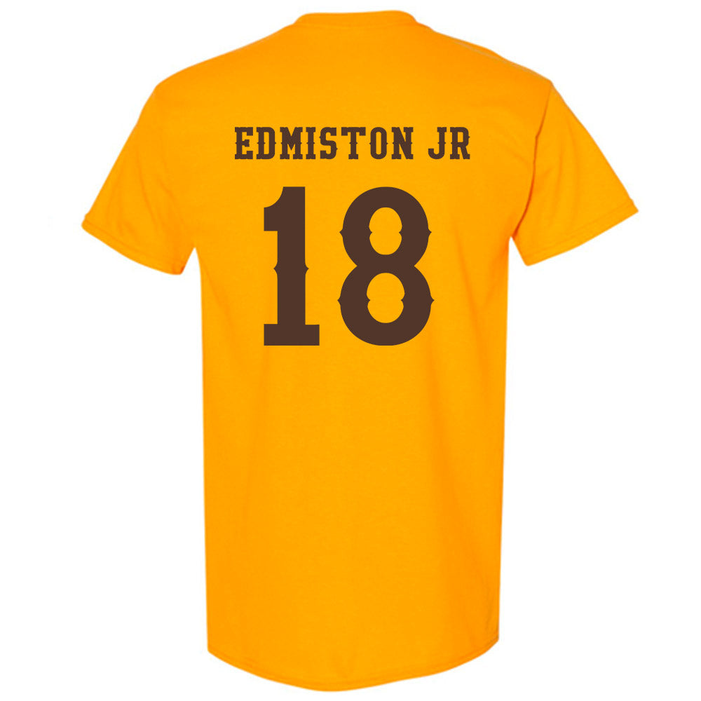Wyoming - NCAA Football : Bart Edmiston Jr - Classic Shersey T-Shirt-1