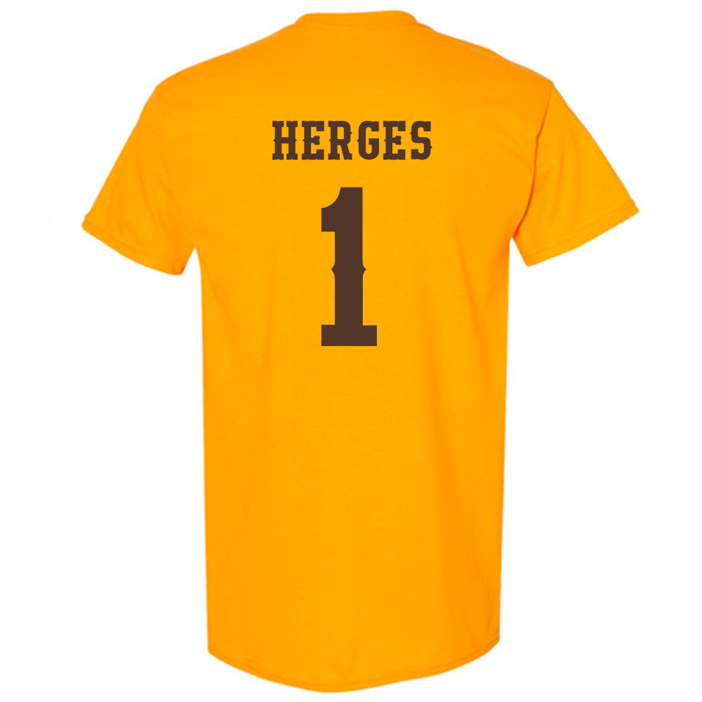 Wyoming - NCAA Women's Soccer : Julia Herges - Classic Shersey T-Shirt-1