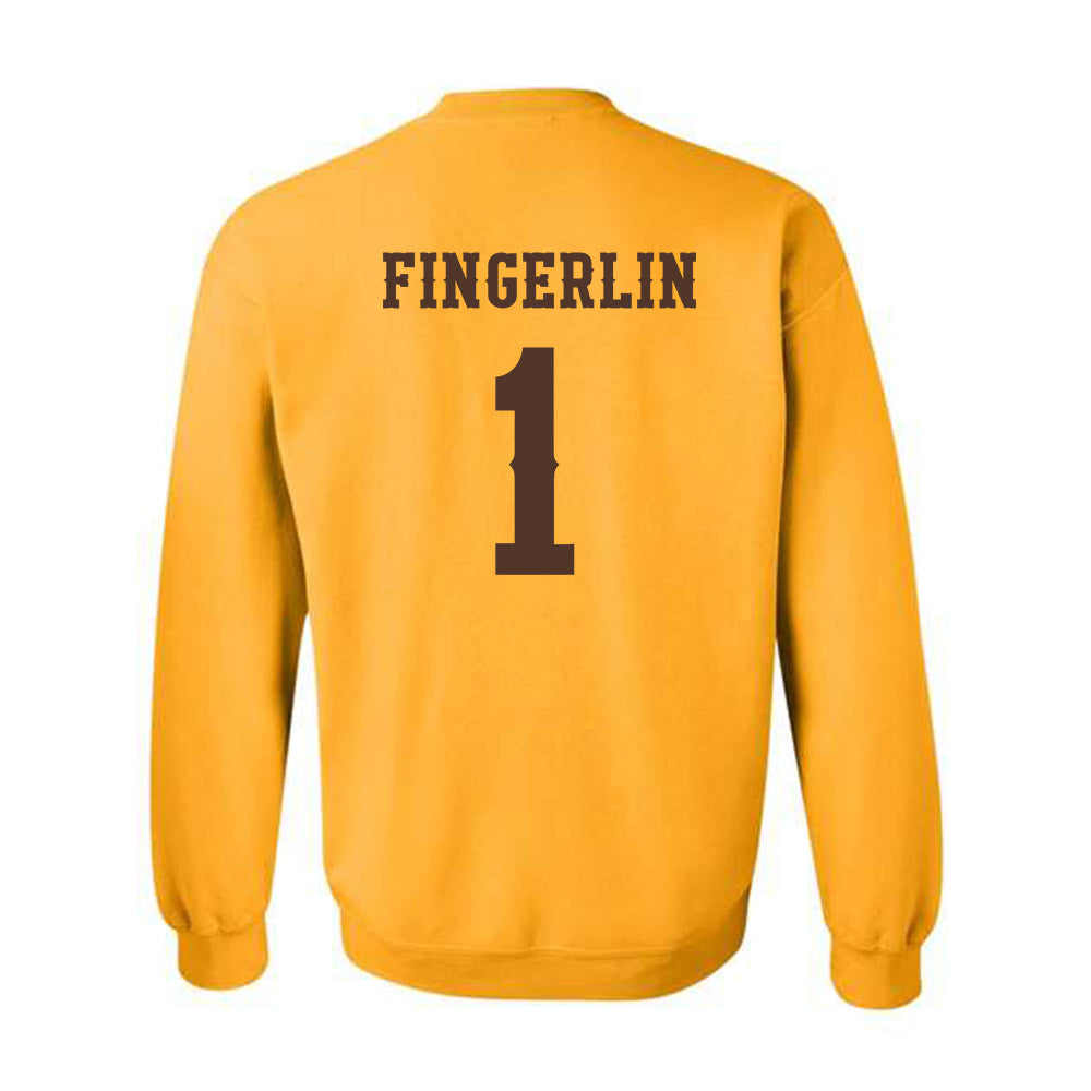 Wyoming - NCAA Women's Volleyball : Rya Fingerlin - Classic Shersey Crewneck Sweatshirt
