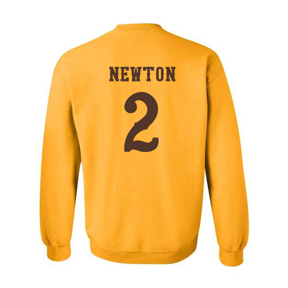 Wyoming - NCAA Men's Basketball : Kobe Newton - Classic Shersey Crewneck Sweatshirt