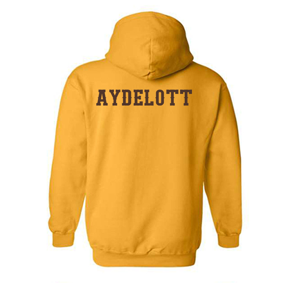 Wyoming - NCAA Men's Track & Field : Jackson Aydelott - Classic Shersey Hooded Sweatshirt-1