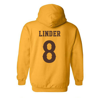 Wyoming - NCAA Women's Soccer : hadley linder - Classic Shersey Hooded Sweatshirt-1