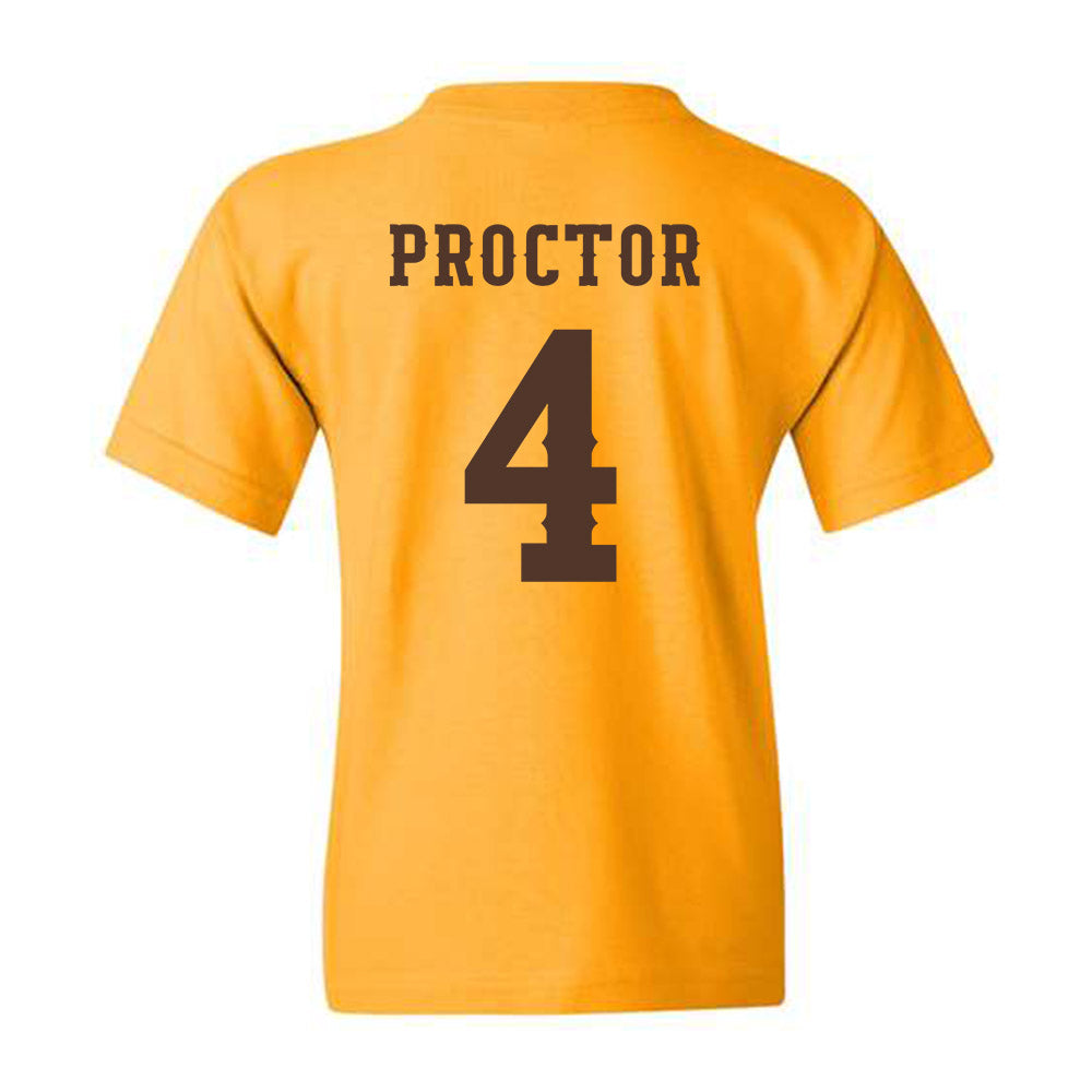 Wyoming - NCAA Women's Basketball : Sofia Proctor - Classic Shersey Youth T-Shirt