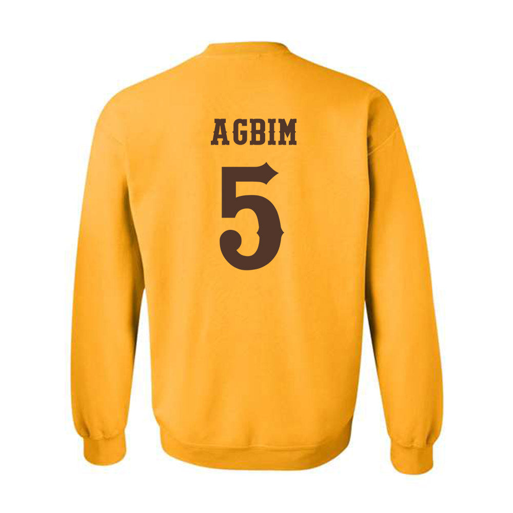 Wyoming - NCAA Men's Basketball : Obi Agbim - Classic Shersey Crewneck Sweatshirt