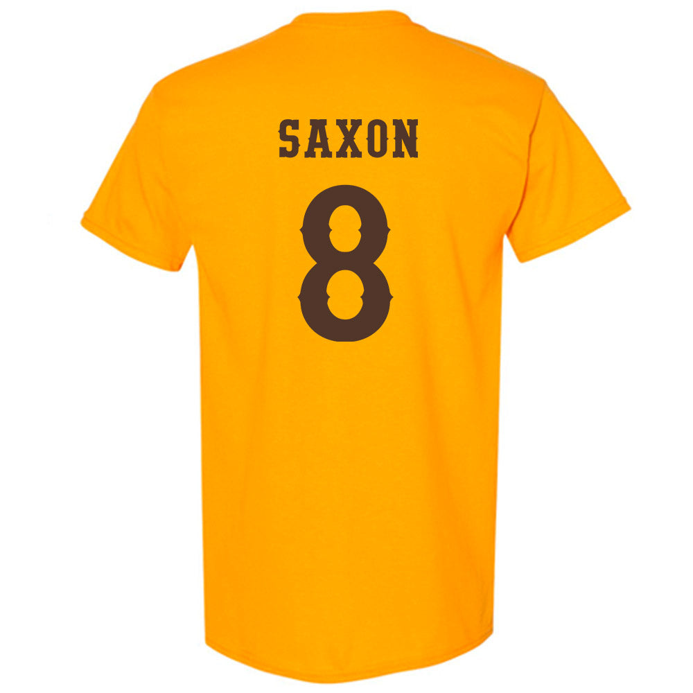 Wyoming - NCAA Men's Basketball : Kiani Saxon - Classic Shersey T-Shirt-1