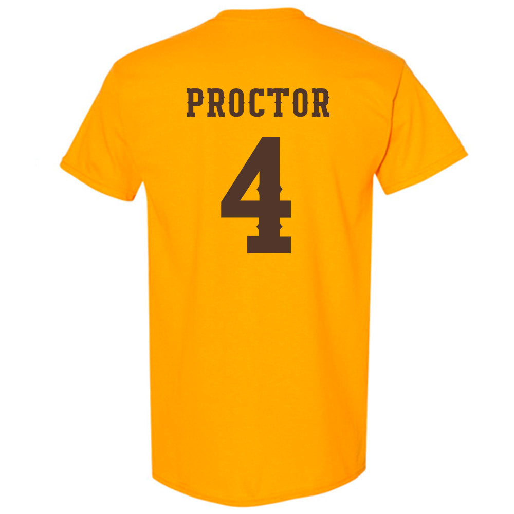 Wyoming - NCAA Women's Basketball : Sofia Proctor - Classic Shersey T-Shirt