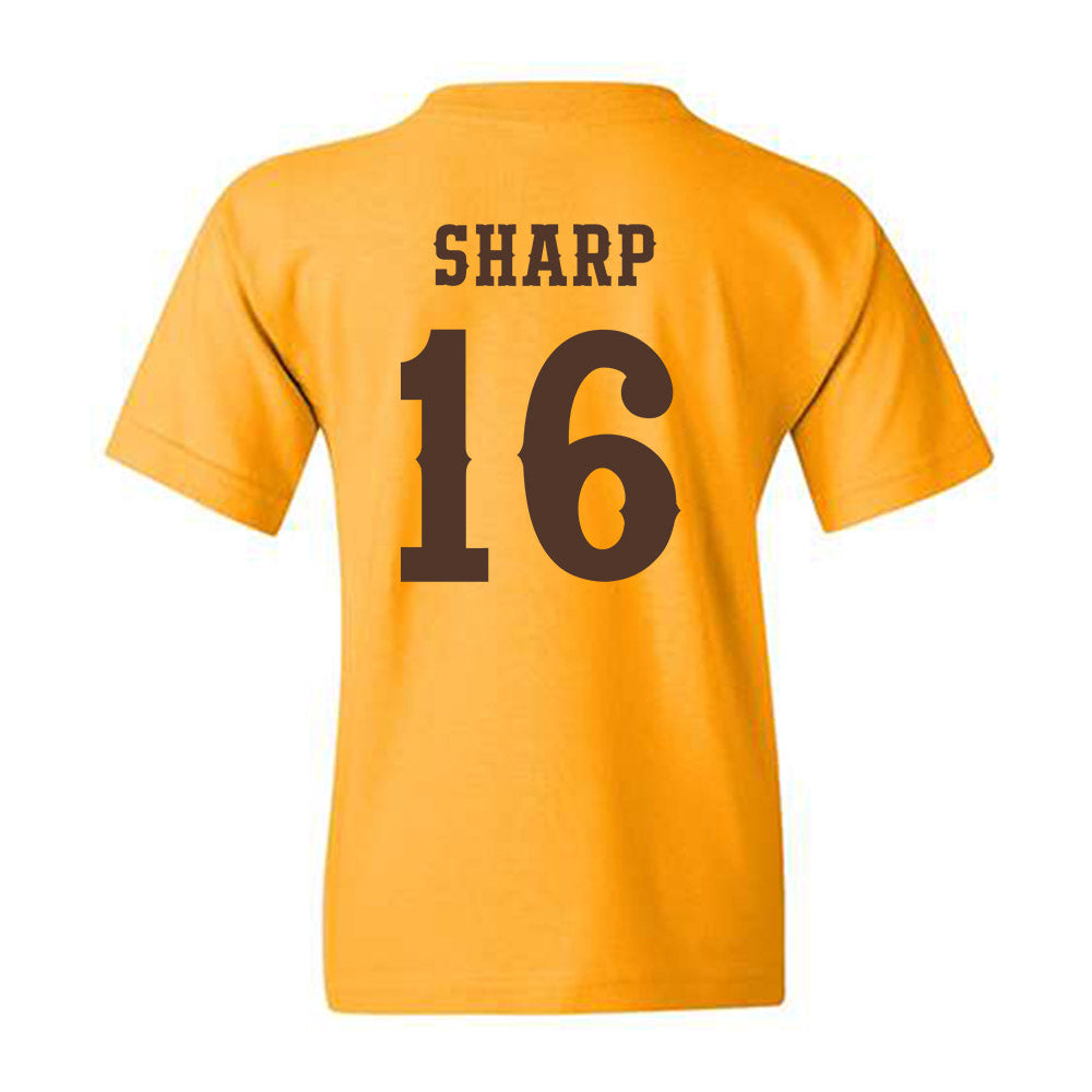 Wyoming - NCAA Women's Volleyball : Reagan Sharp - Classic Shersey Youth T-Shirt-1