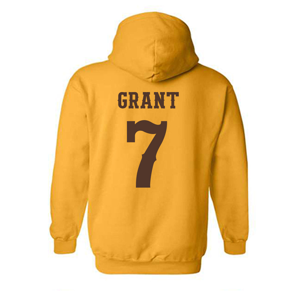 Wyoming - NCAA Football : Markie Grant - Classic Shersey Hooded Sweatshirt