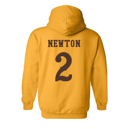 Wyoming - NCAA Men's Basketball : Kobe Newton - Classic Shersey Hooded Sweatshirt