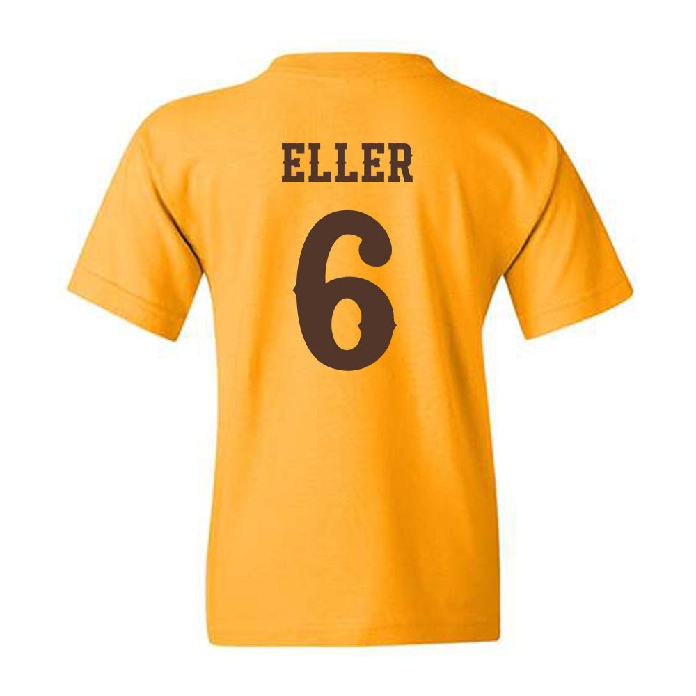 Wyoming - NCAA Football : Evan Eller - Classic Shersey Youth T-Shirt-1