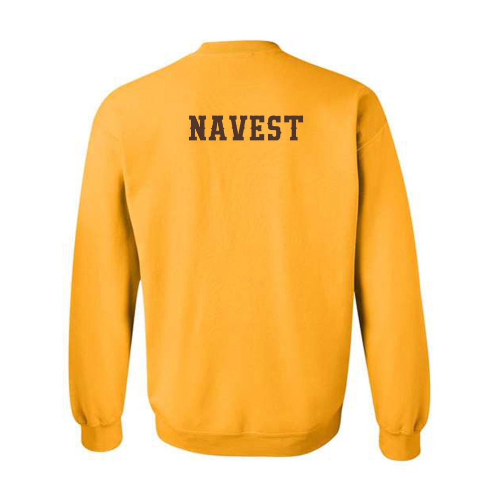 Wyoming - NCAA Women's Track & Field : Avery Navest - Classic Shersey Crewneck Sweatshirt-1
