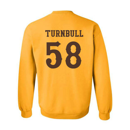 Wyoming - NCAA Football : Jordan Turnbull - Classic Shersey Crewneck Sweatshirt