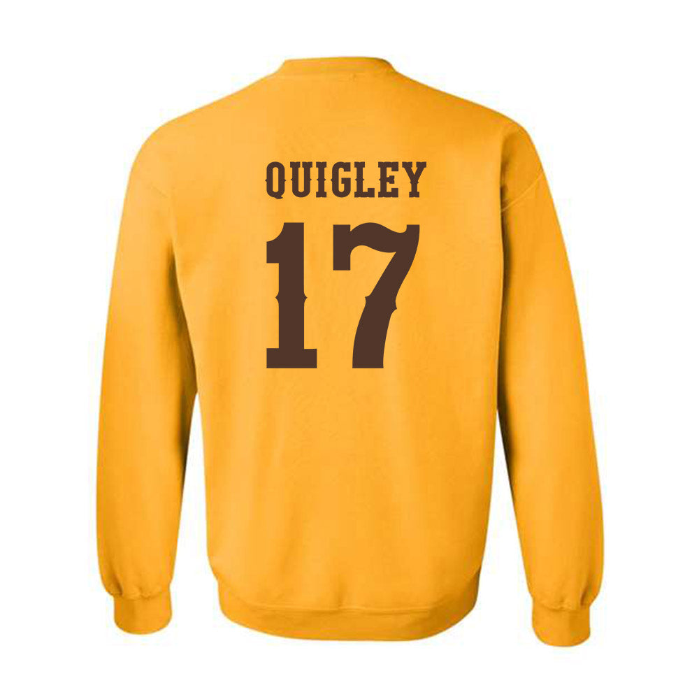 Wyoming - NCAA Women's Volleyball : Sara Quigley - Classic Shersey Crewneck Sweatshirt-1