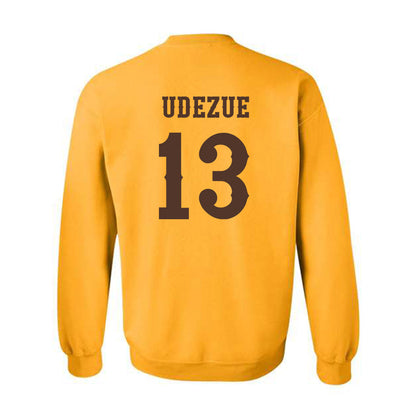 Wyoming - NCAA Women's Volleyball : Evelyn Udezue - Classic Shersey Crewneck Sweatshirt-1