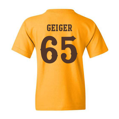 Wyoming - NCAA Football : Nathan Geiger - Classic Shersey Youth T-Shirt