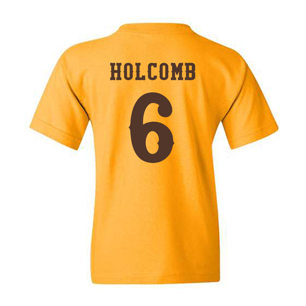 Wyoming - NCAA Women's Volleyball : Sarah Holcomb - Classic Shersey Youth T-Shirt-1