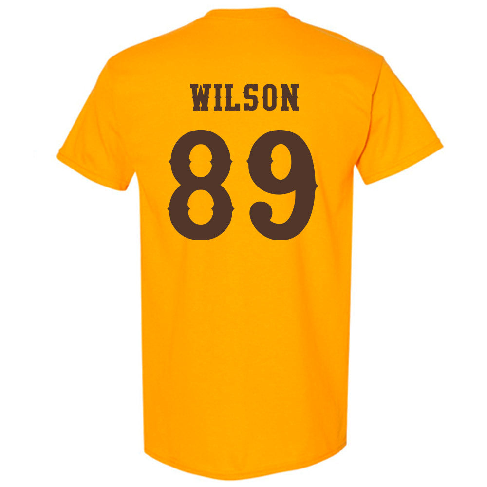 Wyoming - NCAA Football : Jake Wilson - Classic Shersey T-Shirt-1