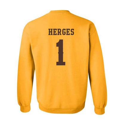 Wyoming - NCAA Women's Soccer : Julia Herges - Classic Shersey Crewneck Sweatshirt-1