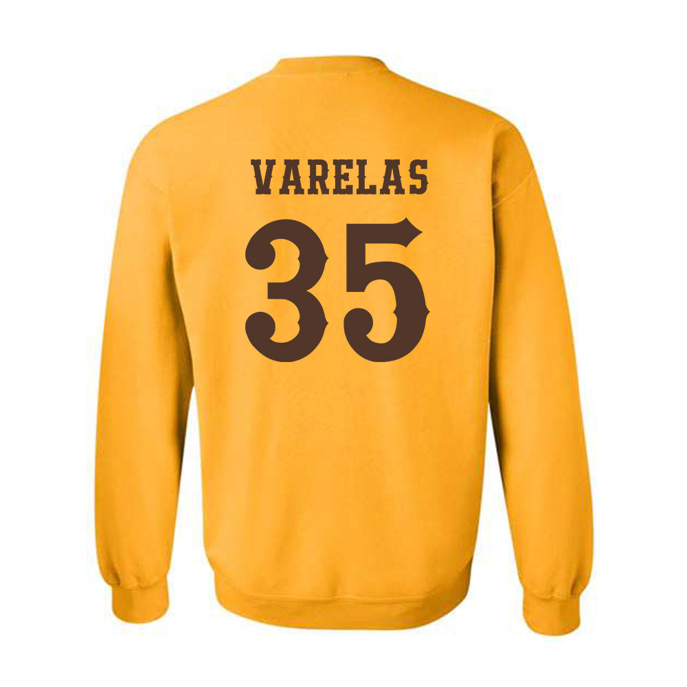 Wyoming - NCAA Football : Nikos Varelas - Classic Shersey Crewneck Sweatshirt