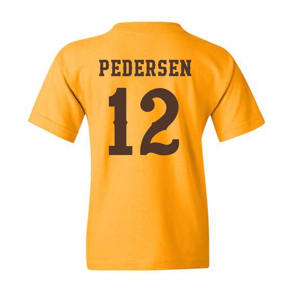 Wyoming - NCAA Women's Basketball : Malene Pedersen - Classic Shersey Youth T-Shirt