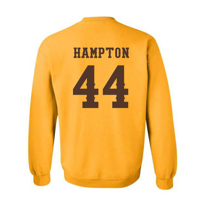 Wyoming - NCAA Football : Tyler Hampton - Classic Shersey Crewneck Sweatshirt-1
