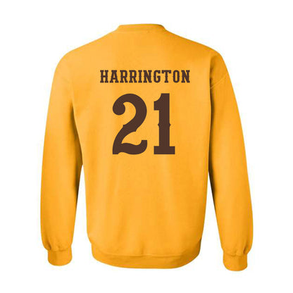 Wyoming - NCAA Women's Basketball : Katie Harrington - Classic Shersey Crewneck Sweatshirt-1