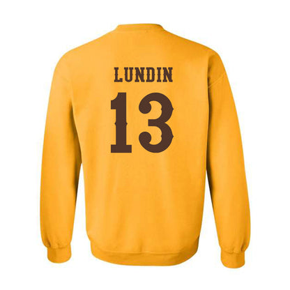 Wyoming - NCAA Women's Basketball : Karoline Lundin - Classic Shersey Crewneck Sweatshirt-1