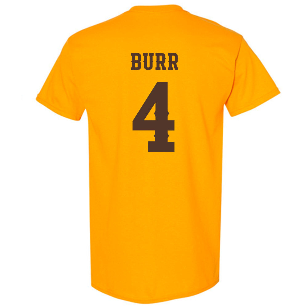 Wyoming - NCAA Women's Soccer : Maddie Burr - Classic Shersey T-Shirt-1
