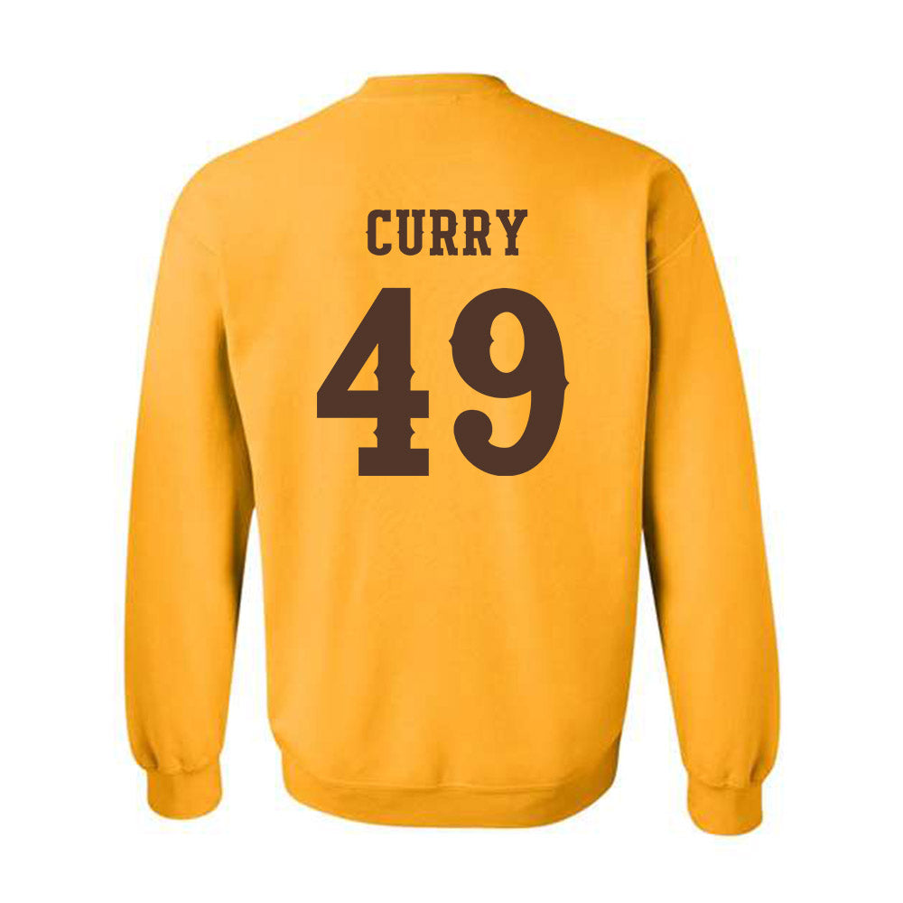 Wyoming - NCAA Football : Nathan Curry - Classic Shersey Crewneck Sweatshirt-1